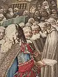 Jean de la Barde (1602–1692) (Mitte) und Schweizer Gesandtschaft