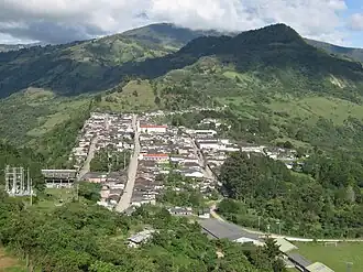 Blick auf Almaguer