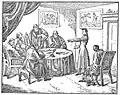 Professor Alois Fuchs vor dem Ketzergericht, 1834