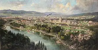 Stadtansicht von Liberec (1906)