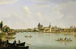 Ansicht von Prag mit der Moldaubrücke