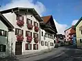 Murnau am Staffelsee, Burggraben – Straße in Murnau
