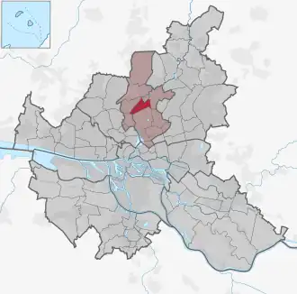 Lage in Hamburg