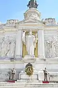 Ehrenwache am Nationaldenkmal in Rom