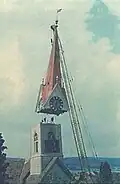 Abbruch der alten Kirche 1968