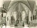 Blick zum Chor im Jahr 1893
