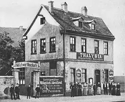 Thalysiagaststätte in der Mühlgasse (1889)