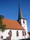 Die Kirche in Wernfeld