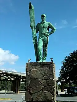 Skiläuferdenkmal