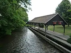 Waschhaus an der Lauter in Altenstadt bei Weißenburg (Elsass)