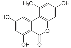 Strukturformel Alternariol