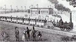 Stationsrestaurant von Althen (um 1837)