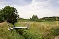 Blick über den Landgraben zur Waldlache (2020)