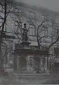 Der Minervabrunnen um 1900