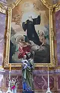 Seitenaltar Hl. Benedikt
