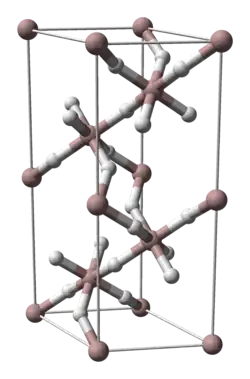 Struktur von α-Aluminiumhydrid