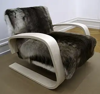 Sessel (Design Alvar Aalto, Helsinki, 1936)