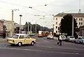 KT4D-Gelenktriebwagen Am Weidendamm 1991