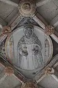 Relief an der Decke des Kreuzgangs