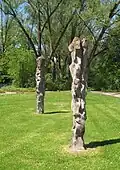 Skulptur Metamorphosen – vom Stein zur Pflanzenform