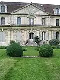 Schloss in Ambleville, Parkseite