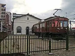Alter Wagen der Osloer Holmenkollenbahn