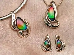Ammolit-Collier