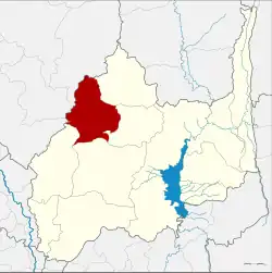 Karte von Lop Buri, Thailand, mit Nong Muang