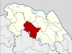 Karte von Bueng Kan, Thailand, mit Phon Charoen