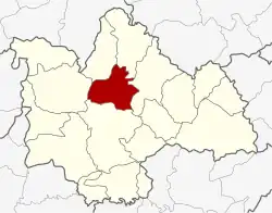 Karte von Kalasin, Thailand, mit Sahatsakhan