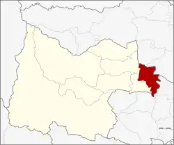 Karte von Uthai Thani, Thailand, mit Mueang Uthai Thani