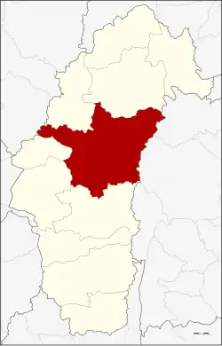 Karte von Phetchabun, Thailand, mit Mueang Phetchabun