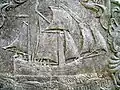 Grabsteins eines Seemanns, Detail