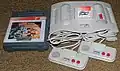 Amstrad GX4000 mit dem Spiel Switchblade