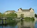 Amtshaus I (links) und II (2006)