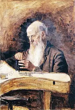 Porträt des Uhrmachers Anders Wilhelm Felixzon