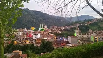 Blick auf Andes