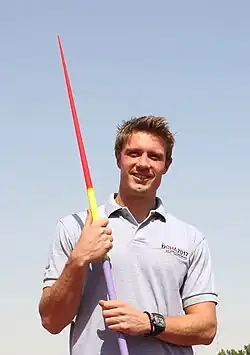 Andreas Thorkildsen, zweifacher Olympiasieger (2004/2008), Weltmeister von 2011, dreifacher Vizeweltmeister (2005/2007/2011) und zweifacher Europameister (2006/2010) belegte Rang&nbsp;vier