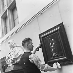 Der Liebesbrief von Johannes Vermeer, Rijksmuseum Amsterdam, Juli 1945