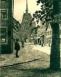 Franzstraße mit Marschiertor
