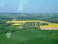 Anflug auf die Piste 06 von Westen
