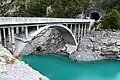 Brücke über den Lac de Castillon