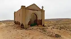 Vermutlich um 1894 errichtete Kapelle in Bentiaba