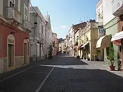 Straße im Zentrum