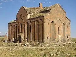 Ruine der Kathedrale von Ani 40 km östlich von Kars