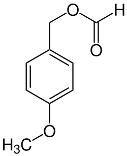 Strukturformel von Anisylformiat