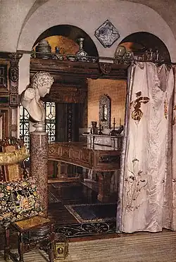 Interior of the Gold Room, Townshend House, London