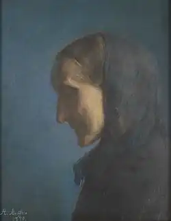 Frau Brøndum, 1890, Statens Museum for Kunst