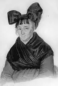 Anna B. Krafft von Auggen, 1853