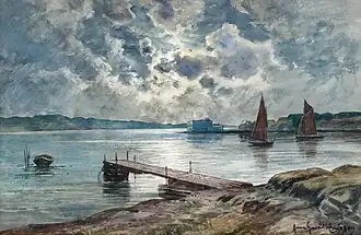 Szene bei Marstrand